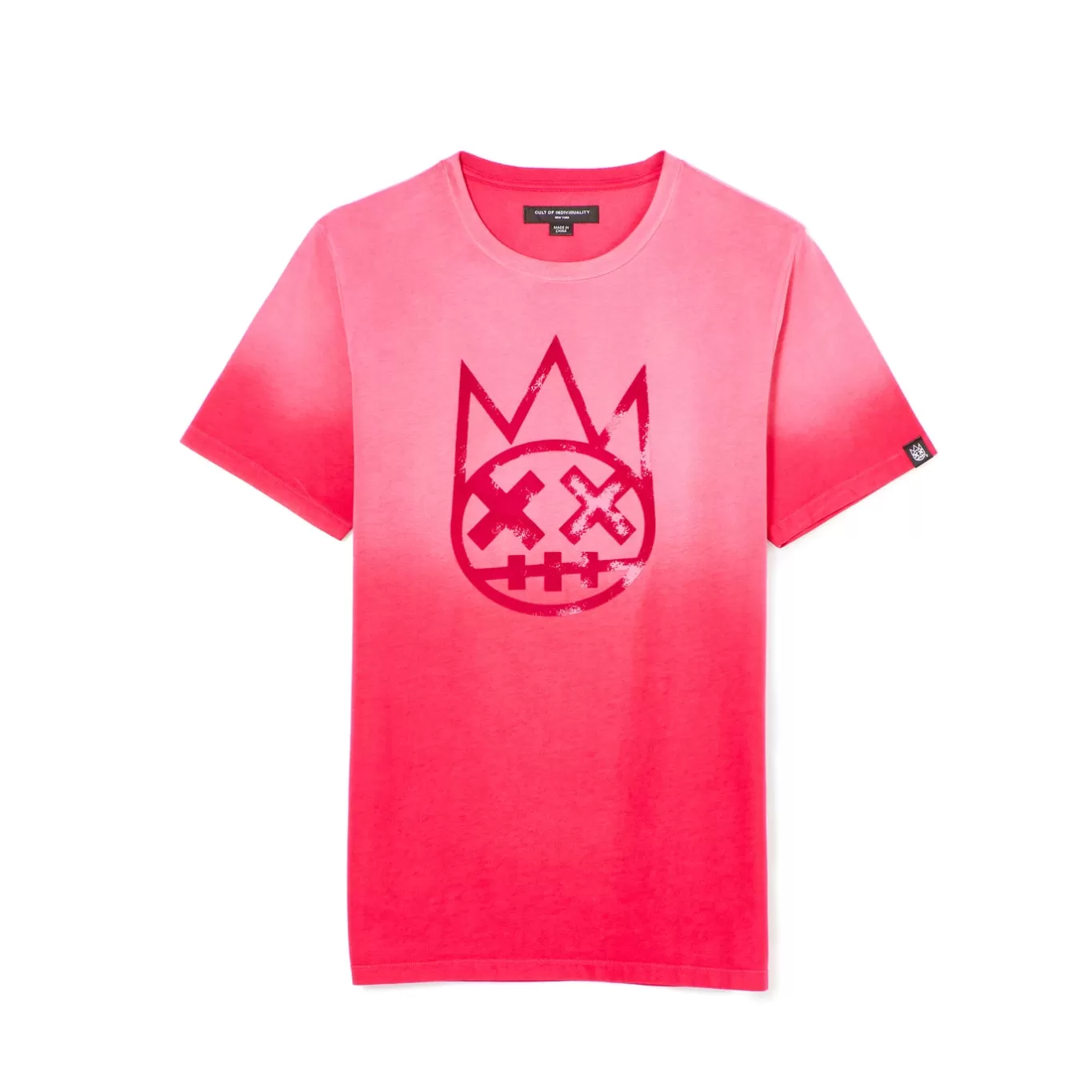 Cult Of Individuality T-Shirts<SHIMUCHAN LOGO SHORT SLEEVE CREW NECK TEE IN VINTAGE RED