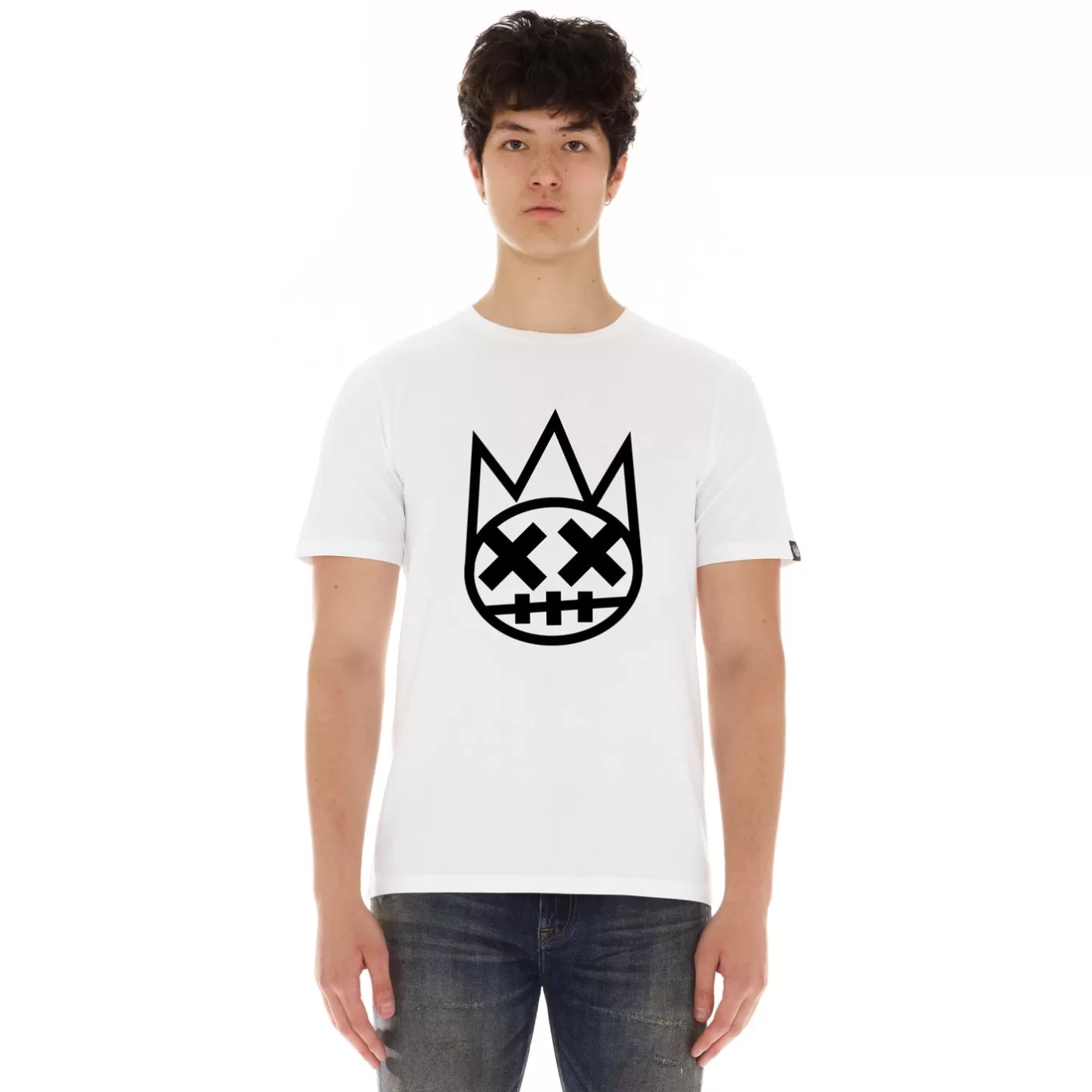 Cult Of Individuality T-Shirts<SHIMUCHAN LOGO TEE SHIRT IN WHITE