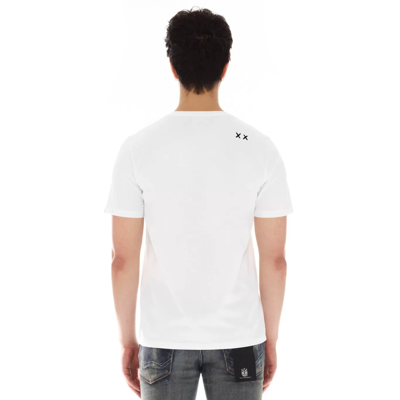 Cult Of Individuality T-Shirts<SHIMUCHAN LOGO TEE SHIRT IN WHITE