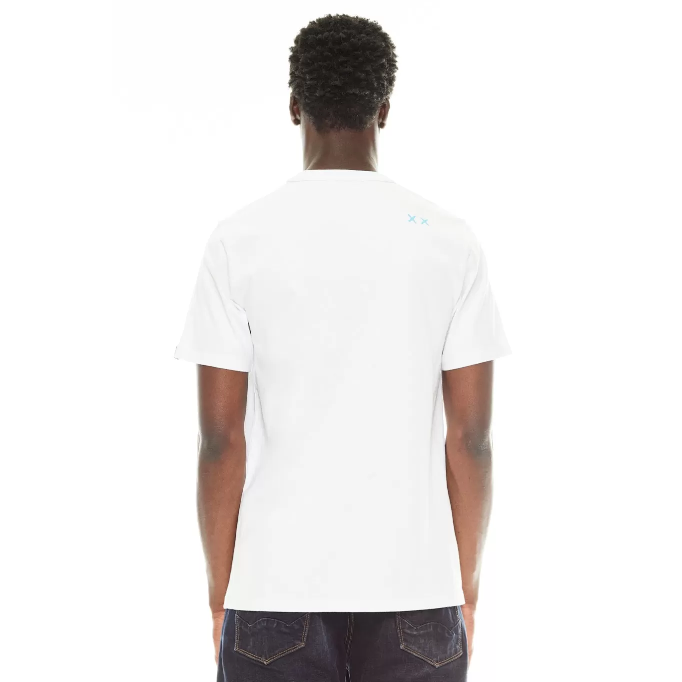 Cult Of Individuality T-Shirts<SHORT SLEEVE CREW NECK TEE "TURNING THE WORLD" IN WHITE