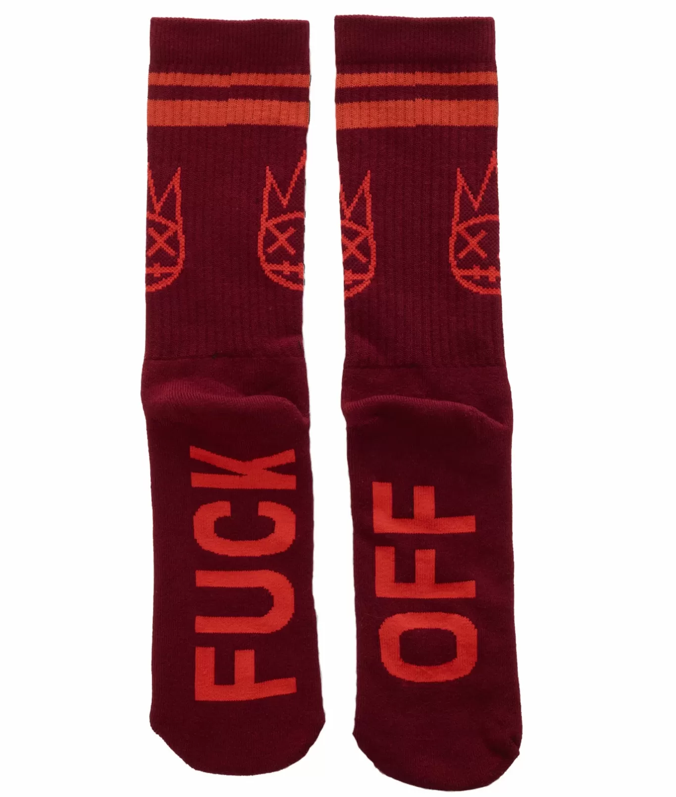 Cult Of Individuality Socks<SOCKS IN BEET RED