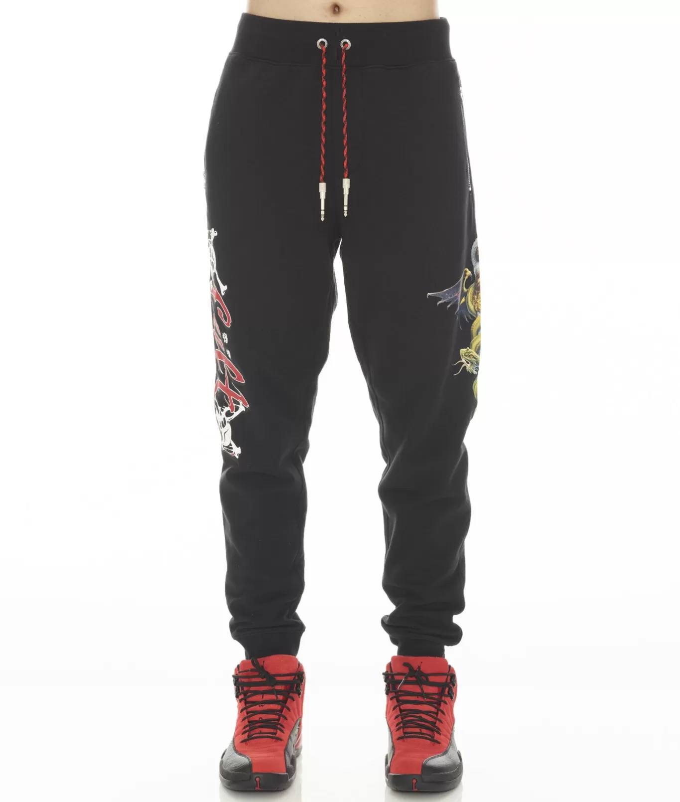 Cult Of Individuality Sweatshirts & Sweatpants<SWEATPANT MOTLEY CRUE IN CRUE BLACK