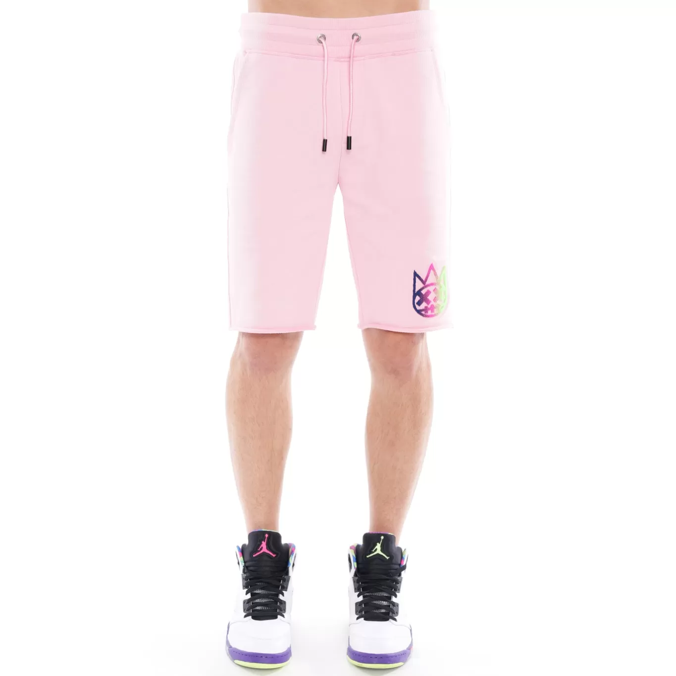 Cult Of Individuality Shorts | Sweatshirts & Sweatpants<SWEATSHORT IN CANDY PINK