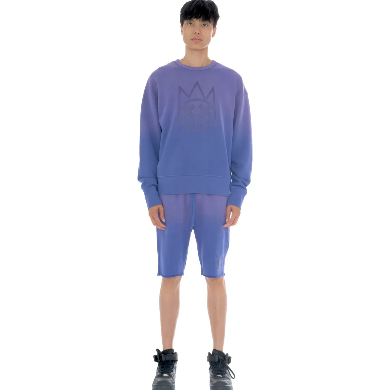 Cult Of Individuality Shorts | Sweatshirts & Sweatpants<SWEATSHORTS IN VINTAGE PURPLE