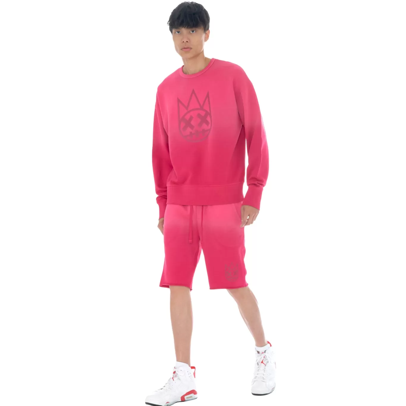 Cult Of Individuality Shorts | Sweatshirts & Sweatpants<SWEATSHORTS IN VINTAGE RED