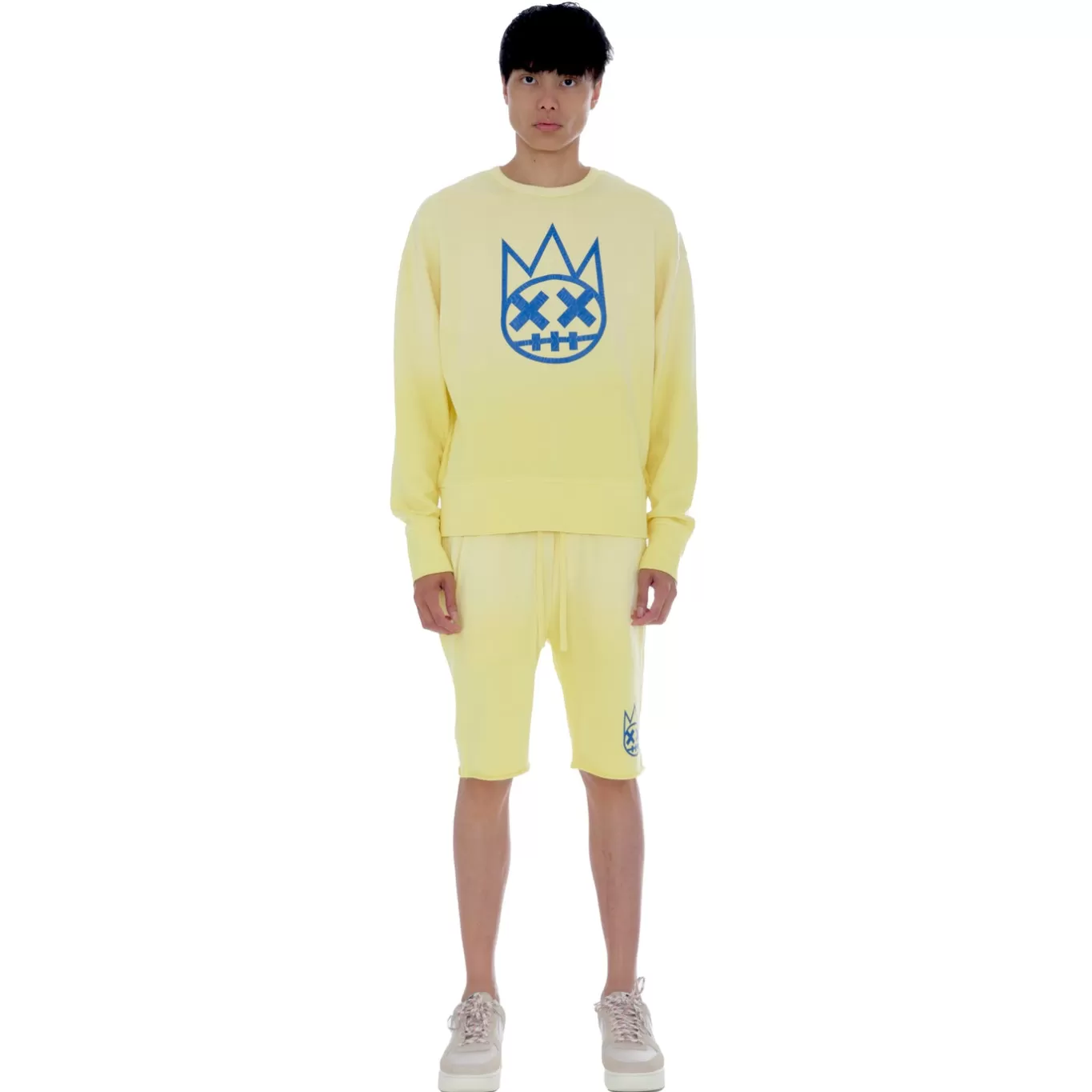 Cult Of Individuality Shorts | Sweatshirts & Sweatpants<SWEATSHORTS IN VINTAGE YELLOW