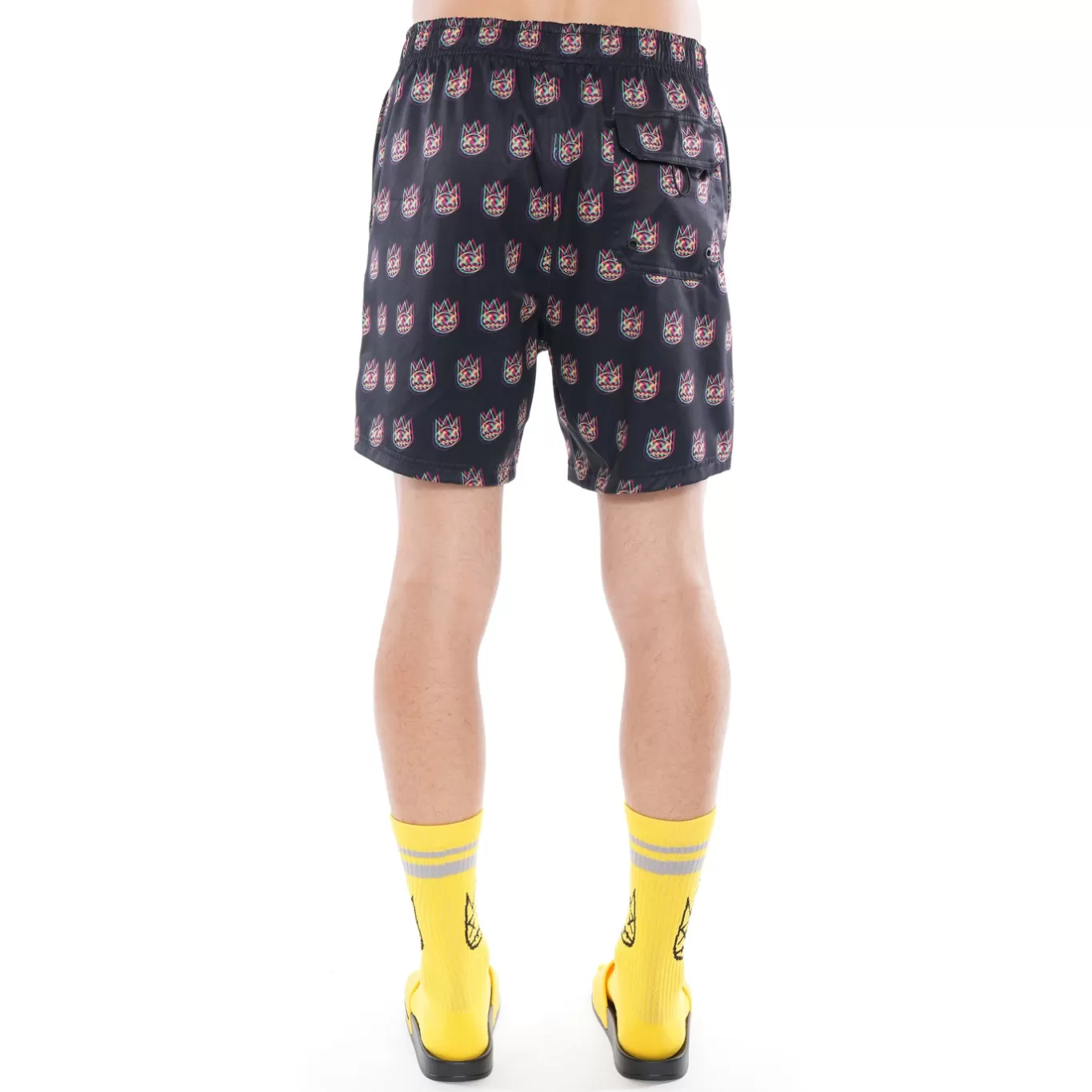 Cult Of Individuality Shorts | Swimwear<SWIM SHORT IN TRIPPY BLACK