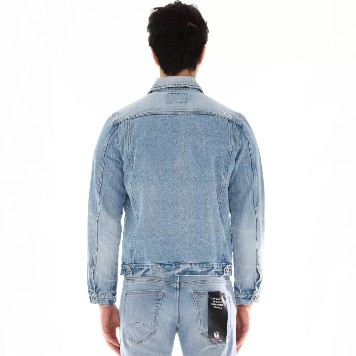 Cult Of Individuality Denim Jackets | Denim Jackets<TYPE II DENIM JACKET IN ACID BLUE