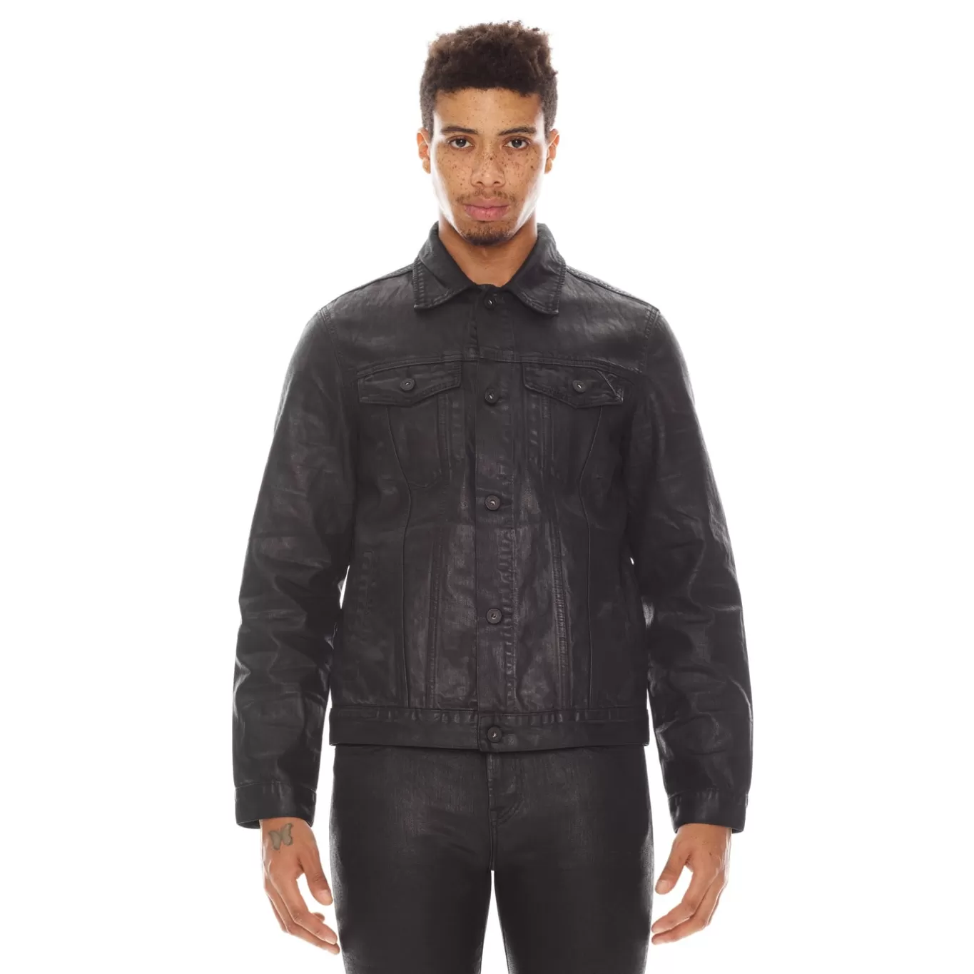 Cult Of Individuality Denim Jackets | Denim Jackets<TYPE II DENIM JACKET IN BLACK