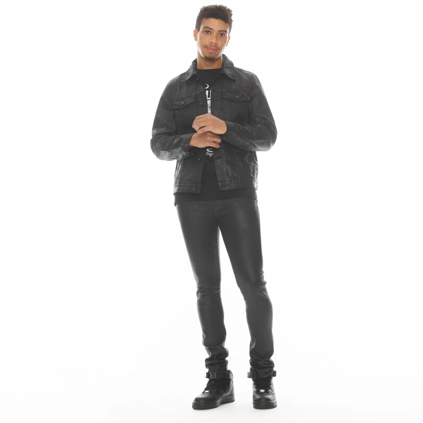 Cult Of Individuality Denim Jackets | Denim Jackets<TYPE II DENIM JACKET IN BLACK