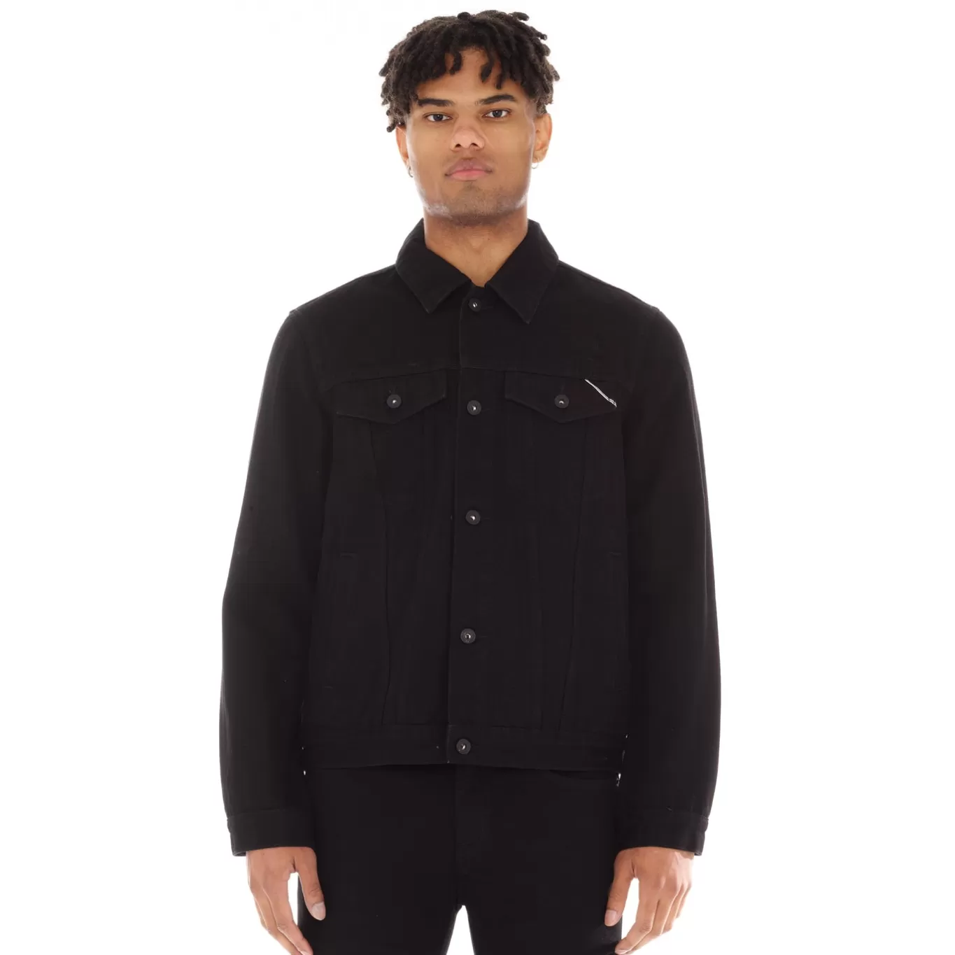 Cult Of Individuality Denim Jackets | Denim Jackets<TYPE II DENIM JACKET IN DOUBLE BLACK