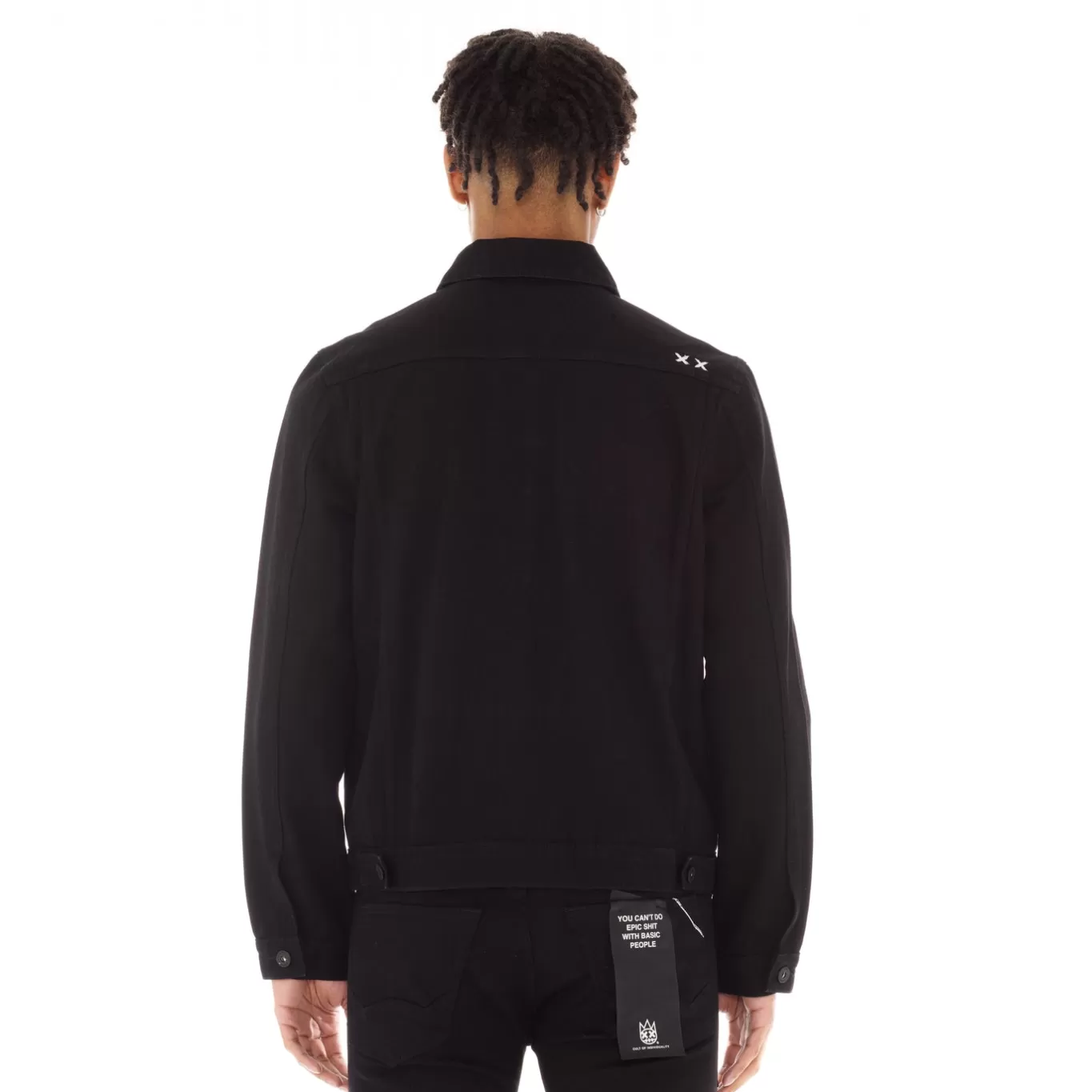 Cult Of Individuality Denim Jackets | Denim Jackets<TYPE II DENIM JACKET IN DOUBLE BLACK