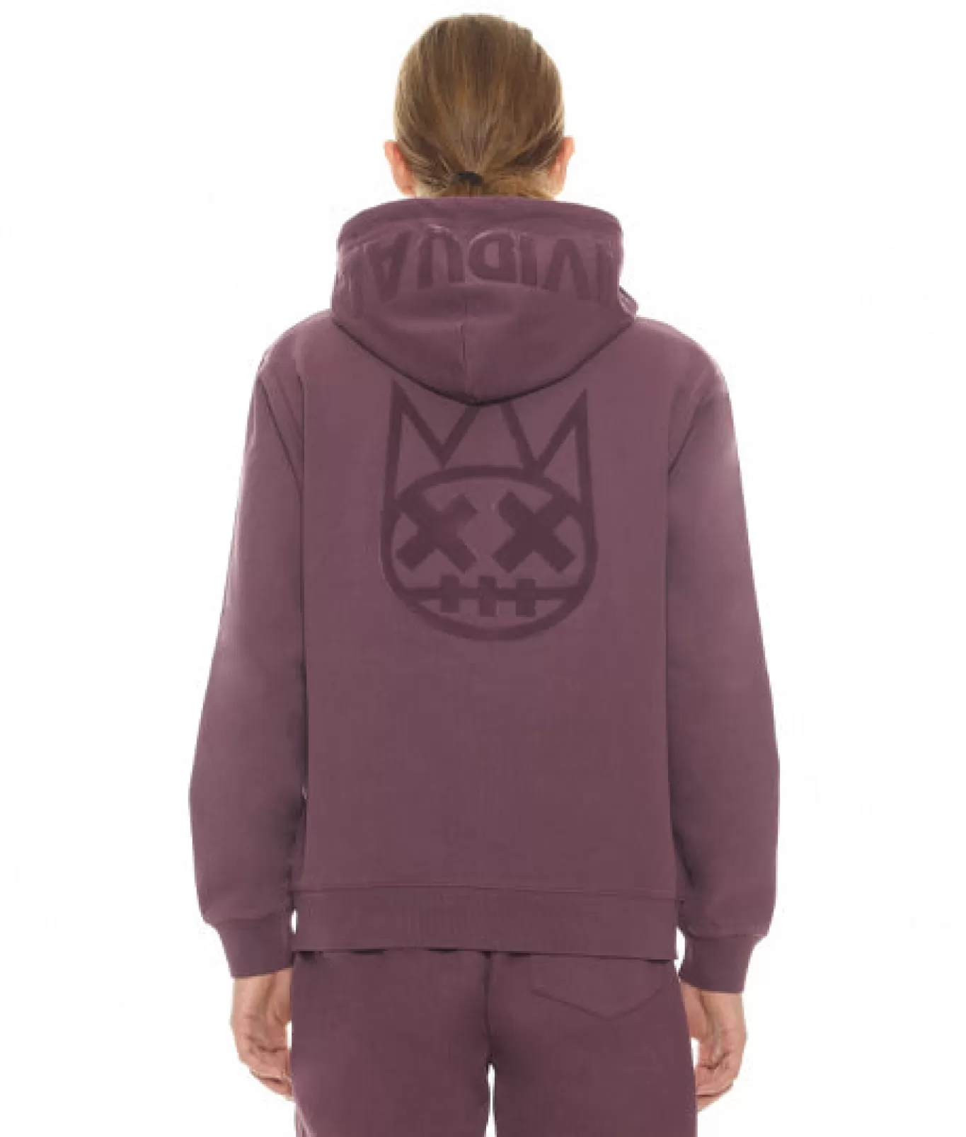 Cult Of Individuality Sweatshirts & Sweatpants<ZIP HOODY IN GRAPE COMPOTE PURPLE